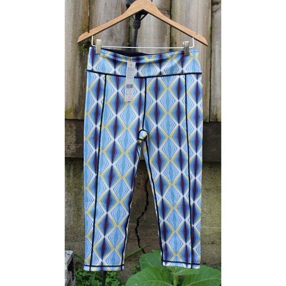 New w/Tags - sz Lrg - Sweaty Betty Double Duty Crop Reversible Yoga Leggings - Picture 9 of 13